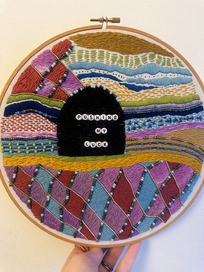 10’’ embroidery